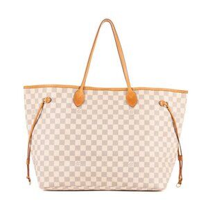 Louis Vuitton Neva Full White Damier Azur Handbag